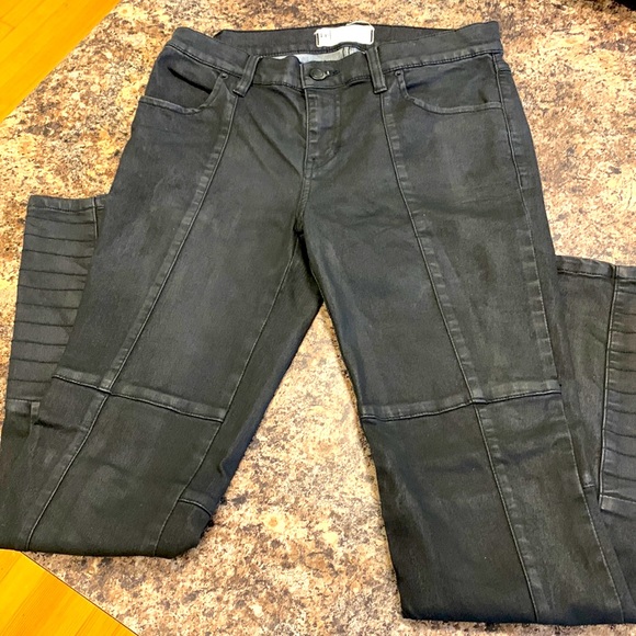 Free People Denim - Free People Jillian coated moto jegging sz:27